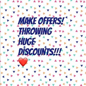 Shoot me an offer on anything!! Not for sale